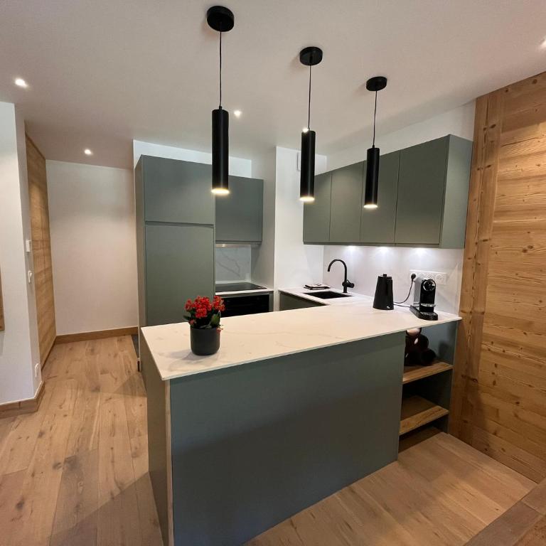 Ski In-Ski Out Luxe Chalet Apartment in Arc 1950 - Newly Renovated - Apartment mit 2 Schlafzimmern - 9