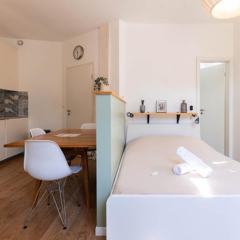 Colmar Historic Center - BELLE ALSACE - Studio 1 Terrasse - BookingAlsace - Studio mit Terrasse - 12