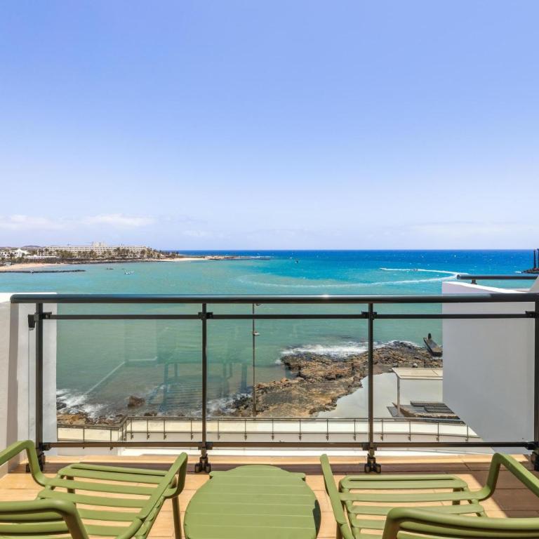 THB Lanzarote Beach - Habitación Doble con vistas al mar - 1 o 2 camas - 1