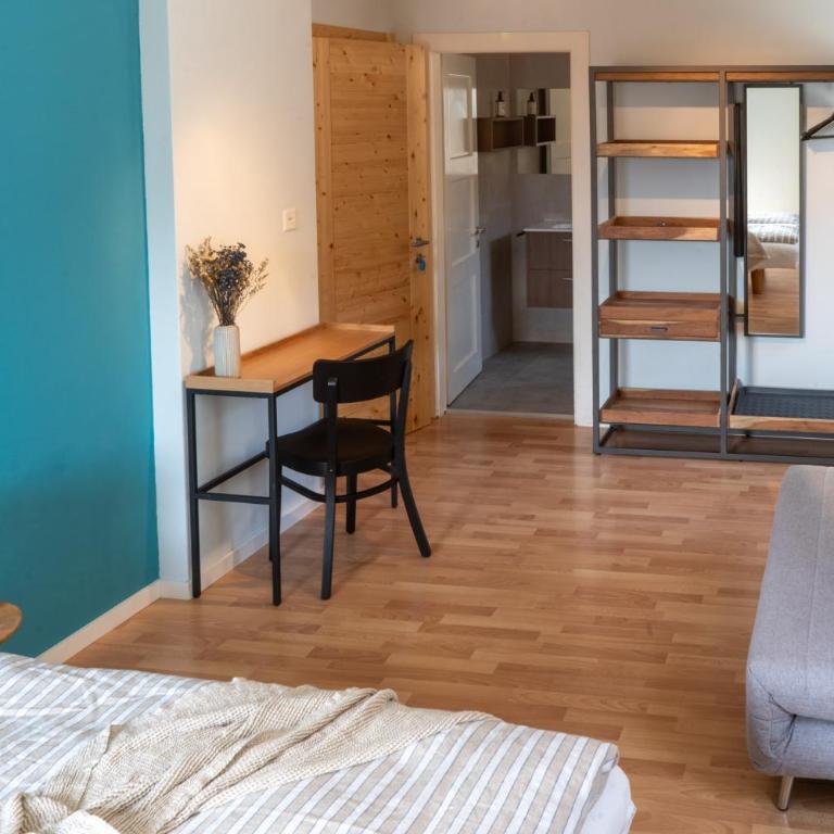 BnB Feuille de Vigne - Deluxe Zimmer mit Kingsize-Bett - 21