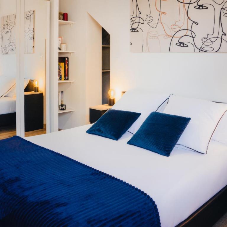 36 2 L AIR MARIN Penthouse CLIM FREE PARK Ecran géant NETFLIX Accès direct autoroute et plage - Maison 1 Chambre - 4