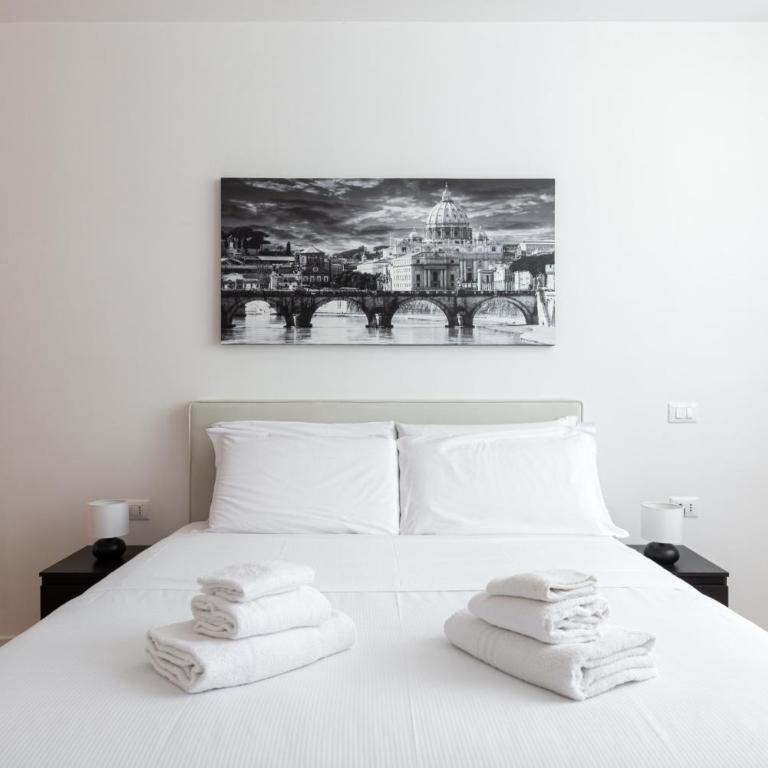 Roma Mia in Trastevere - Camera Matrimoniale Deluxe (2 Adulti + 1 Bambino) - 7