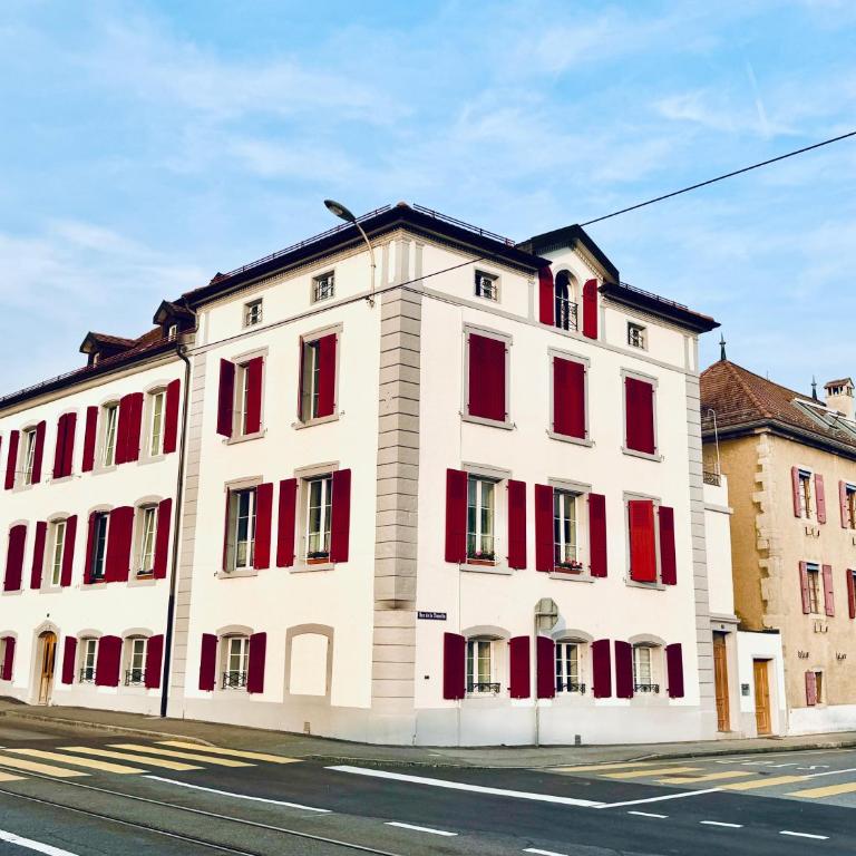Historic House Aigle - Lake & Alps - Garden & BBQ - Apartment mit 2 Schlafzimmern und Bergblick - 6