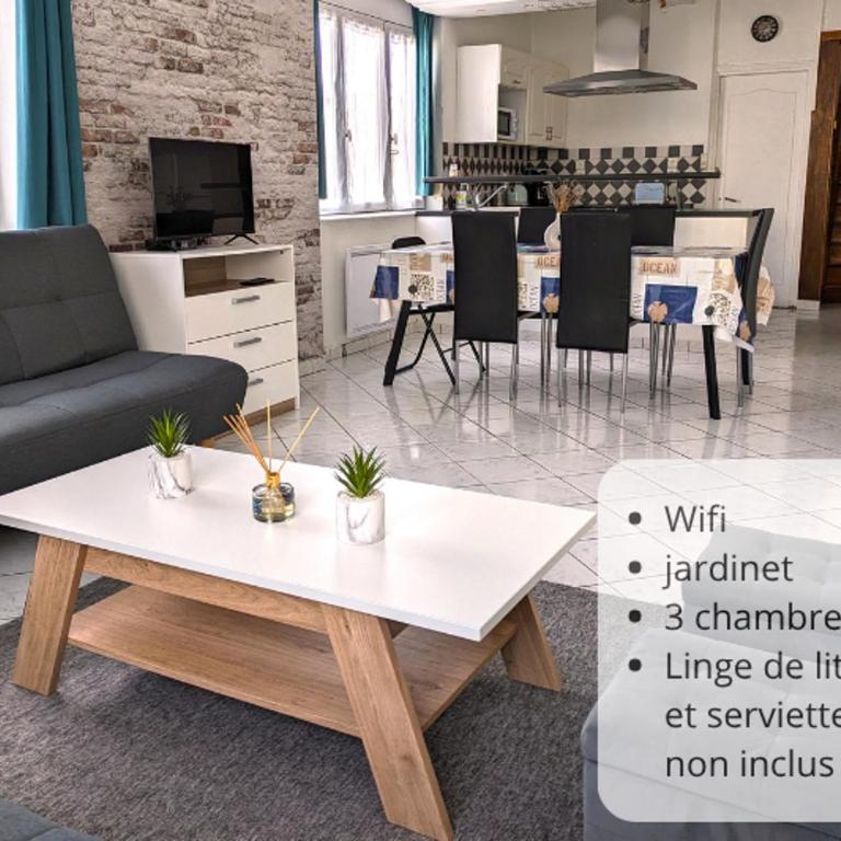 Appartement duplex avec cour 10 pers - Appartement 3 Chambres - 1