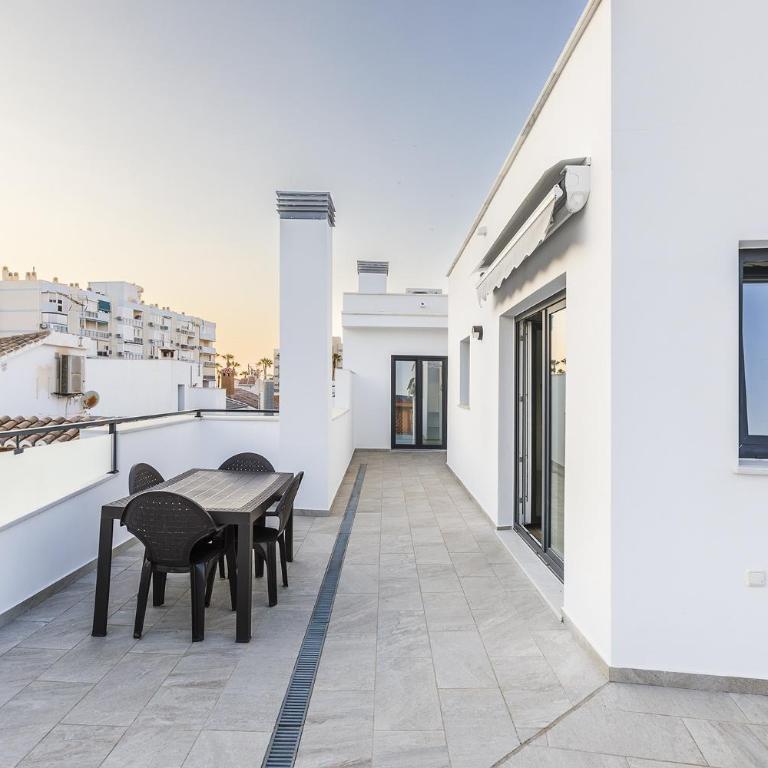 A&N Mediterranean Rooftop Escape Torre del Mar - Apartamento con terraza - 29