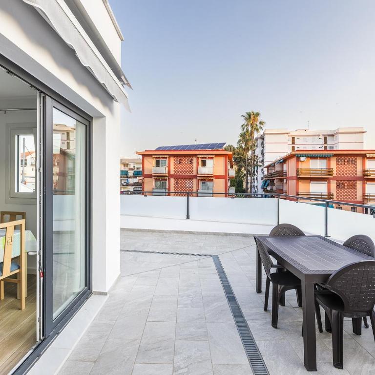 A&N Mediterranean Rooftop Escape Torre del Mar - Apartamento con terraza - 44