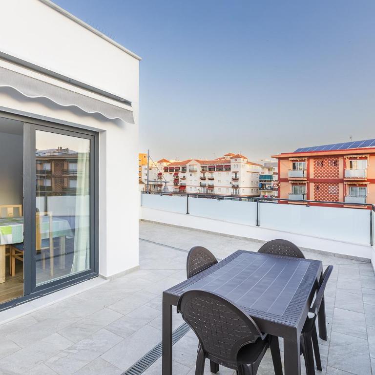 A&N Mediterranean Rooftop Escape Torre del Mar - Apartamento con terraza - 52