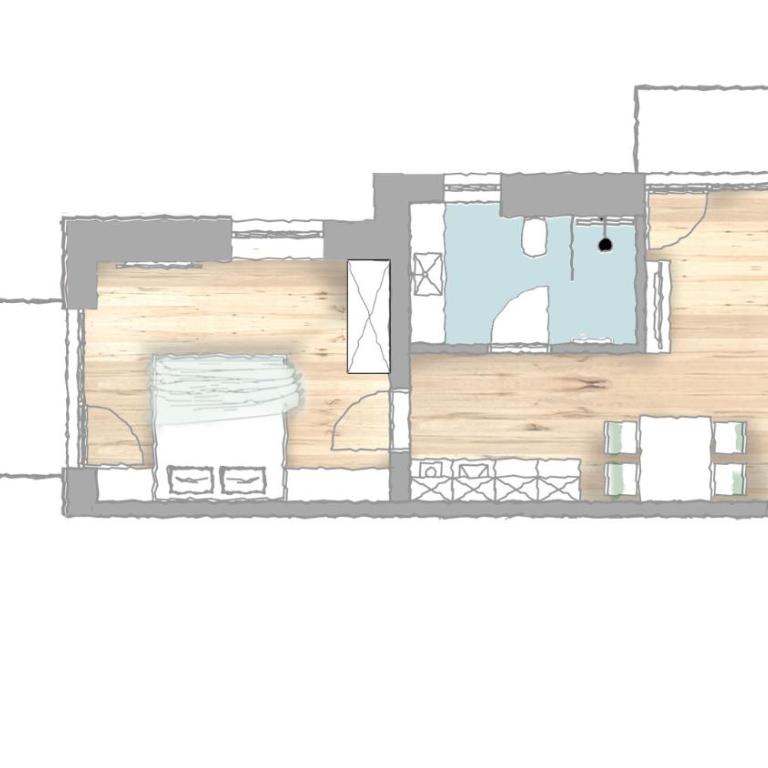 Appartement Chesa Monte - Deluxe Apartment mit 1 Schlafzimmer - 1
