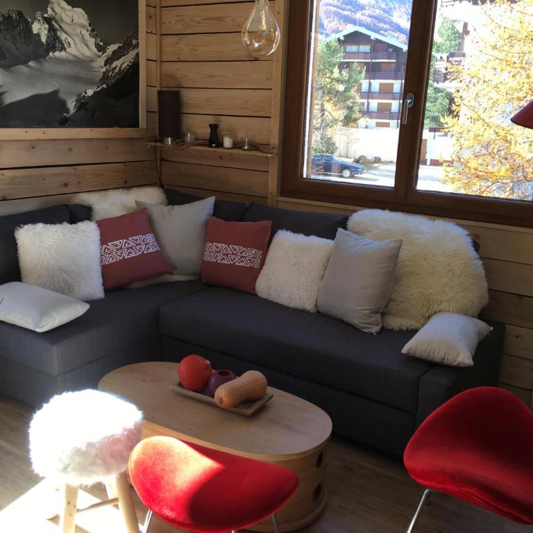 Auron Chaleureux 2pieces au calme vue Montagne ensoleillé Renové Les Mouflons - Appartement 1 Chambre - 5