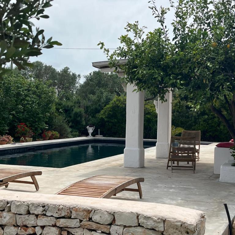 L'ANNAMARCO private storical Trullo and Property with large & nice swiming-pool - Two-Bedroom Villa - 2