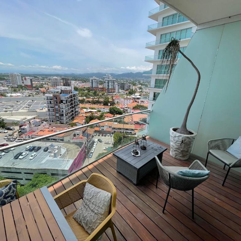 Departamento con Vista a Mar Icon Vallarta Piso 15 - Apartment - 75