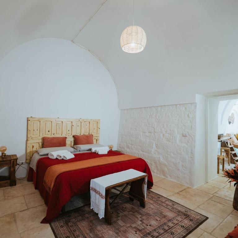 i Trulli di Figazzano - Camera Matrimoniale con Vista Parco - 13