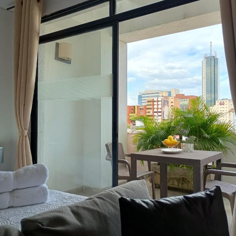Cómodo apartamento en el centro de Granada - Apartamento Deluxe de 1 dormitorio con vistas a la ciudad - 1