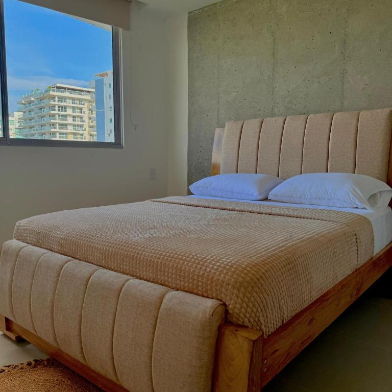 Apartamento en Cartagena con vista al mar, piscina rooftop y playa - Apartamento de 3 dormitorios - 20