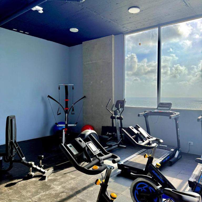 Apartamento en Cartagena con vista al mar, piscina rooftop y playa - Apartamento de 3 dormitorios - 37