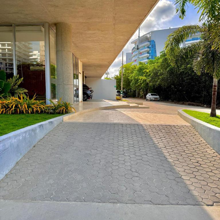 Apartamento en Cartagena con vista al mar, piscina rooftop y playa - Apartamento de 3 dormitorios - 42