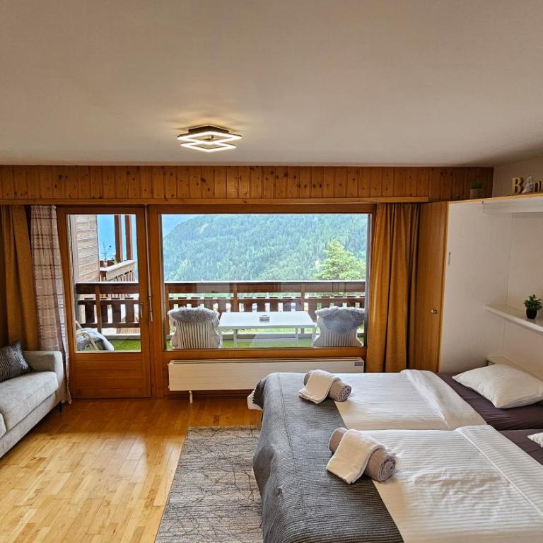 Studio 4103 Les Sources aux Bains d'Ovronnaz - Studio - Vue sur Piscine - 23