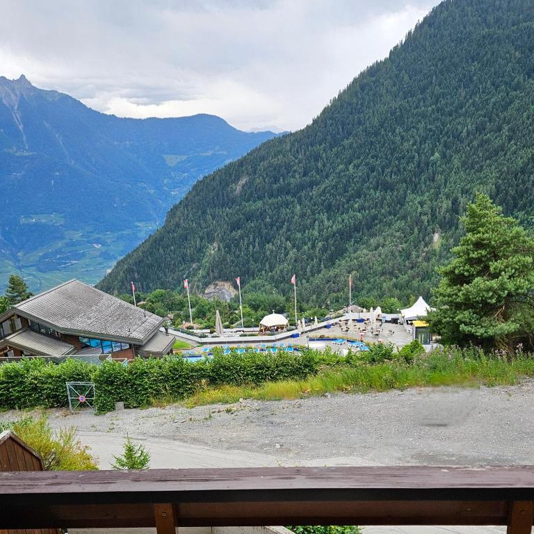 Studio 4103 Les Sources aux Bains d'Ovronnaz - Studio - Vue sur Piscine - 20