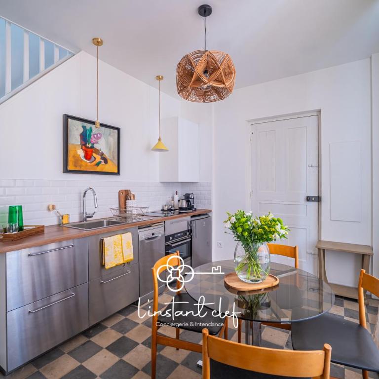 Duplex raffiné au Mans tram & circuit 24H - L'Instant Clef - Appartement 1 Chambre - 6