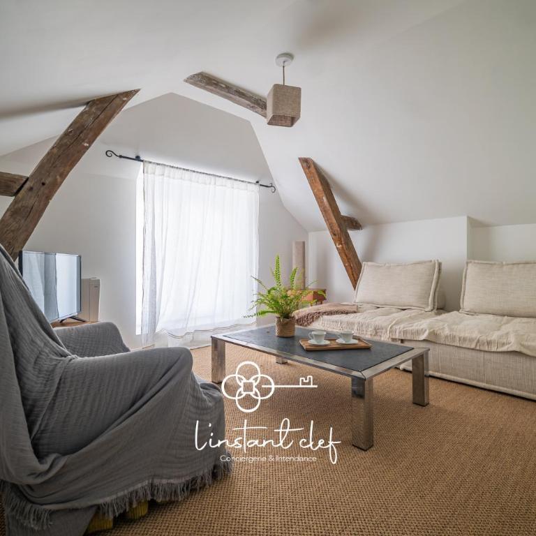 Duplex raffiné au Mans tram & circuit 24H - L'Instant Clef - Appartement 1 Chambre - 8