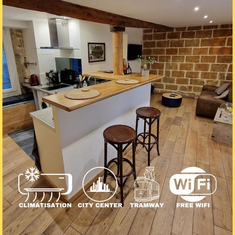 Le Chapeau Rouge - Centre Historique - Corum - Tramway - Climatisation - Appartement 1 Chambre - 1