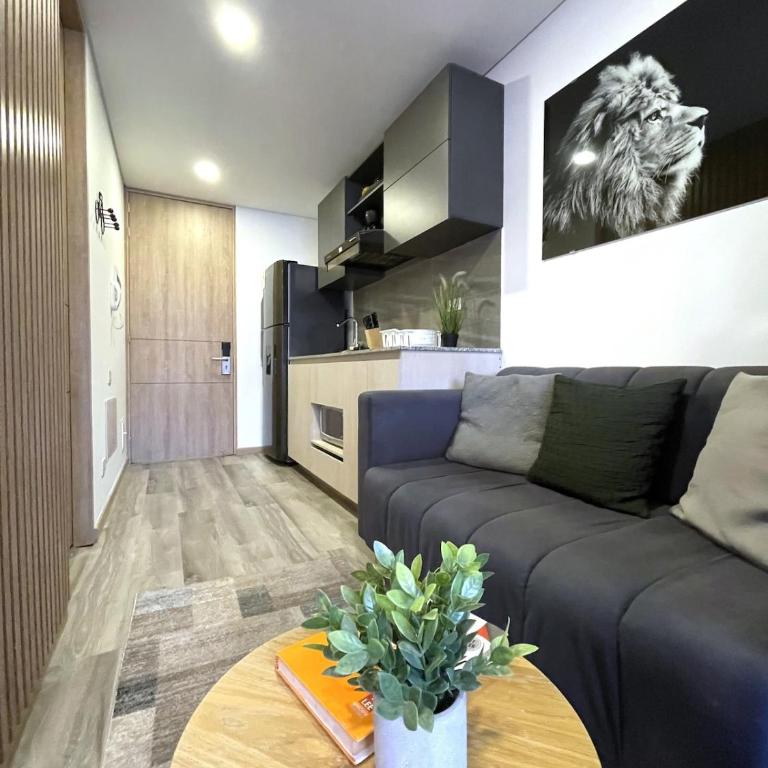 Loft NUEVO Zona T C 85 Bogota - One-Bedroom Apartment - 9
