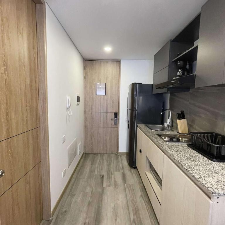 Loft NUEVO Zona T C 85 Bogota - One-Bedroom Apartment - 17