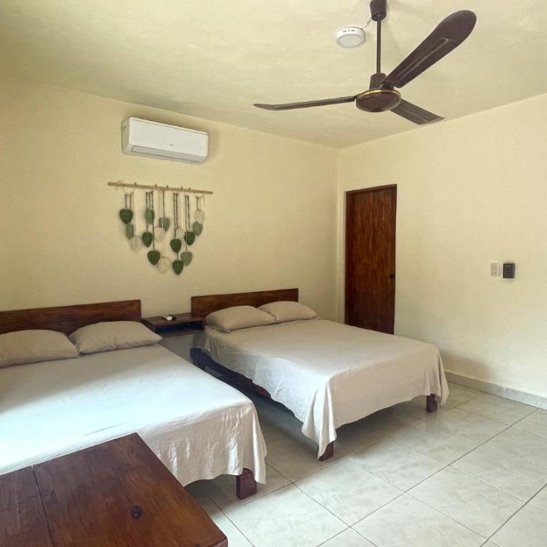 Beryllos Bacalar - Habitación Doble - 2 camas - 9