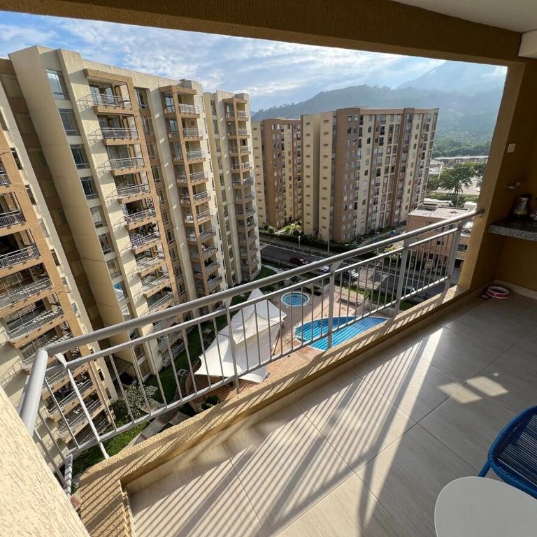 Apartamento con Piscina - Vista a las montañas - Villeta a 90 min de Bogotá - Apartamento de 2 dormitorios con balcón - 20