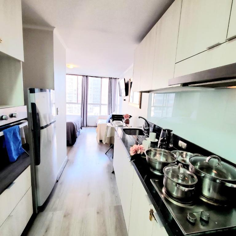 Apartamento Clínica Católica, Metro Santa Lucía - One-Bedroom Apartment - 33