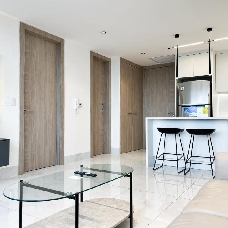 Suites de lujo cerca del WORLD TRADE CENTER, Parking Gratis, GYM, PISCINA - One-Bedroom Apartment with City View - 29