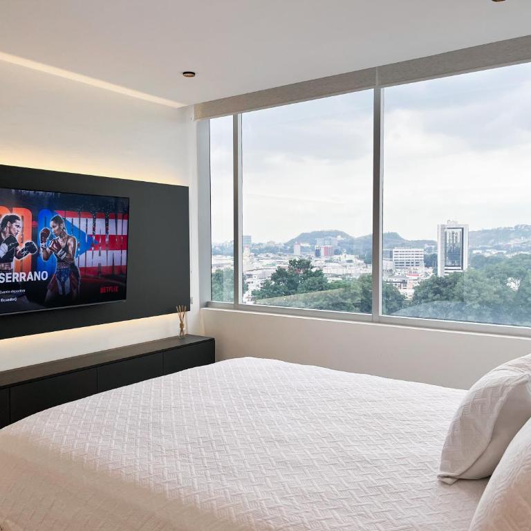 Suites de lujo cerca del WORLD TRADE CENTER, Parking Gratis, GYM, PISCINA - One-Bedroom Apartment with City View - 10
