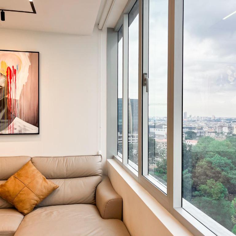 Suites de lujo cerca del WORLD TRADE CENTER, Parking Gratis, GYM, PISCINA - One-Bedroom Apartment with City View - 23