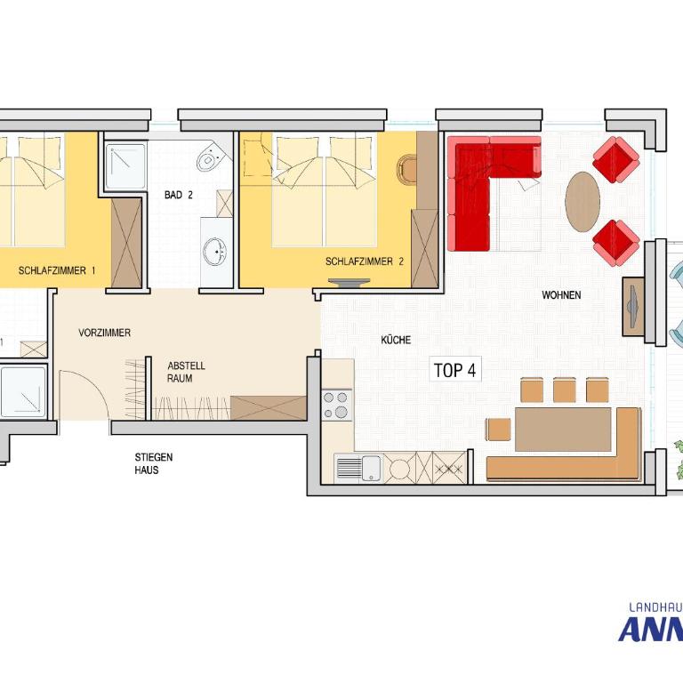 Landhaus Anni - Apartment mit Balkon - 8