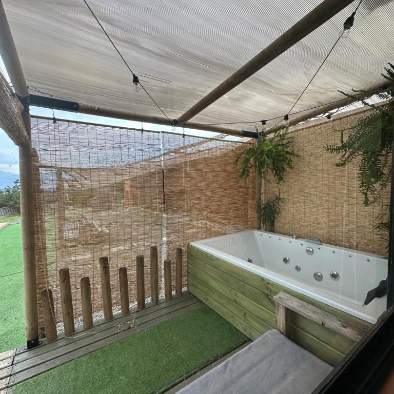 Camping Limache piscina Jacuzzi quincho - One-Bedroom House - 7