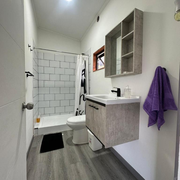 Camping Limache piscina Jacuzzi quincho - One-Bedroom House - 14