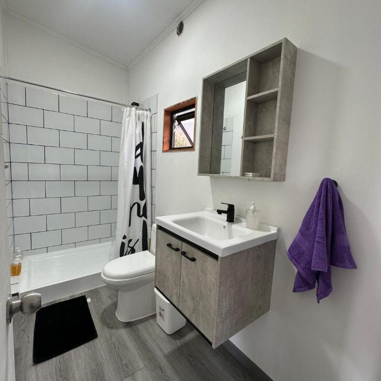 Camping Limache piscina Jacuzzi quincho - One-Bedroom House - 19