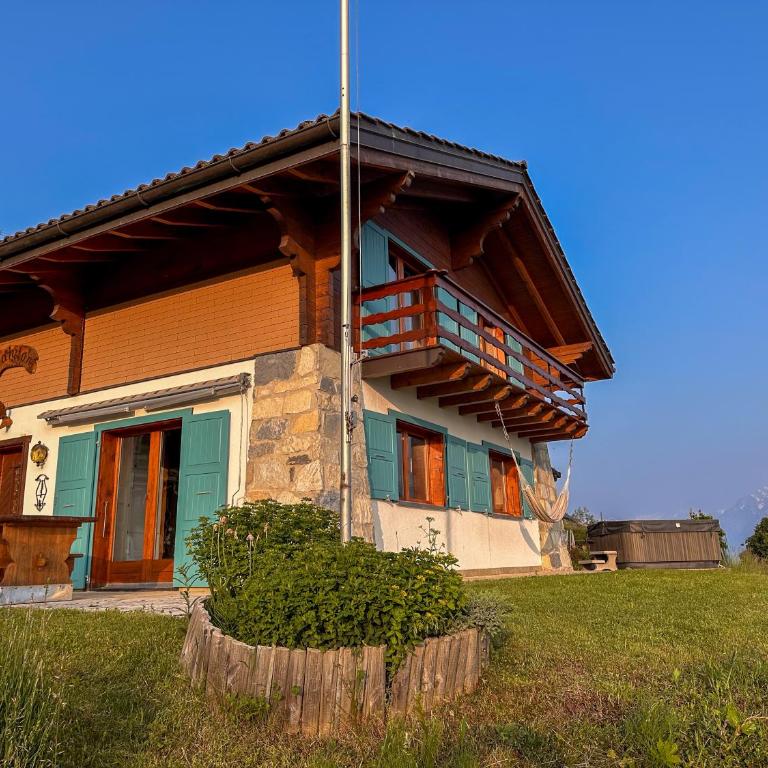 Chalet l'Aiglon Valais - Vue, Confort, Jacuzzi - Chalet - 16