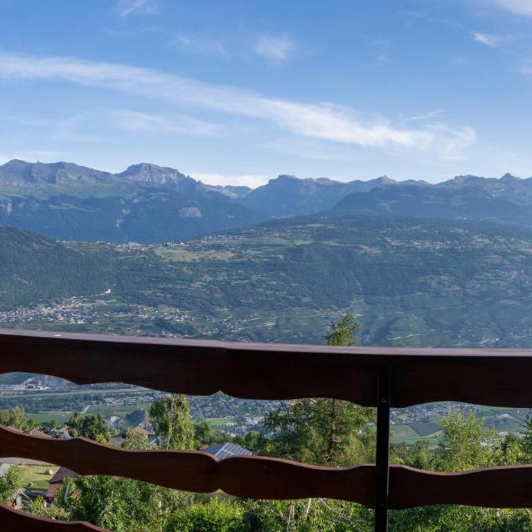 Chalet l'Aiglon Valais - Vue, Confort, Jacuzzi - Chalet - 21