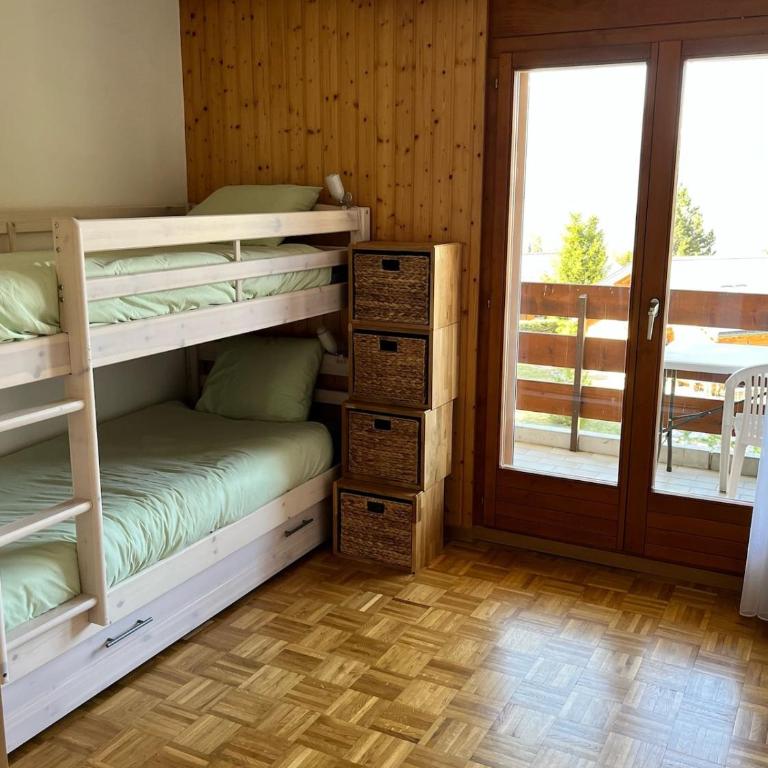 Spacieux appartment La Tzoumaz 4 Vallées Verbier - Familienapartment mit 2 Schlafzimmern und Aussicht - 8