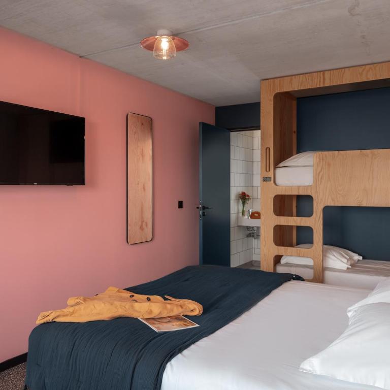 Eklo Hotels Bordeaux Centre Bastide - Eklo Famille 4 pers. avec lits cabanes - 3