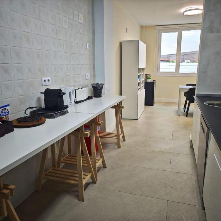 Espacio Room con Piscina, LAJARES - Habitación Doble con baño privado - 2