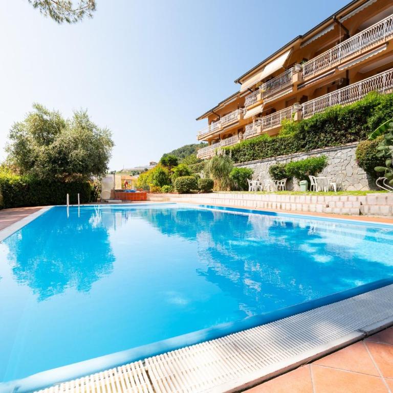 GuestHost - Bordighera Terrace APT with Parking & Shared Pool - Appartamento con 1 Camera da Letto e Terrazza - 27