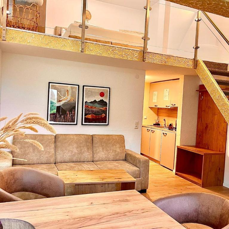 Allgäuer Ferienwohnung mit Schwimmbad- und Sauna-Zugang - Apartment mit 1 Schlafzimmer - 2