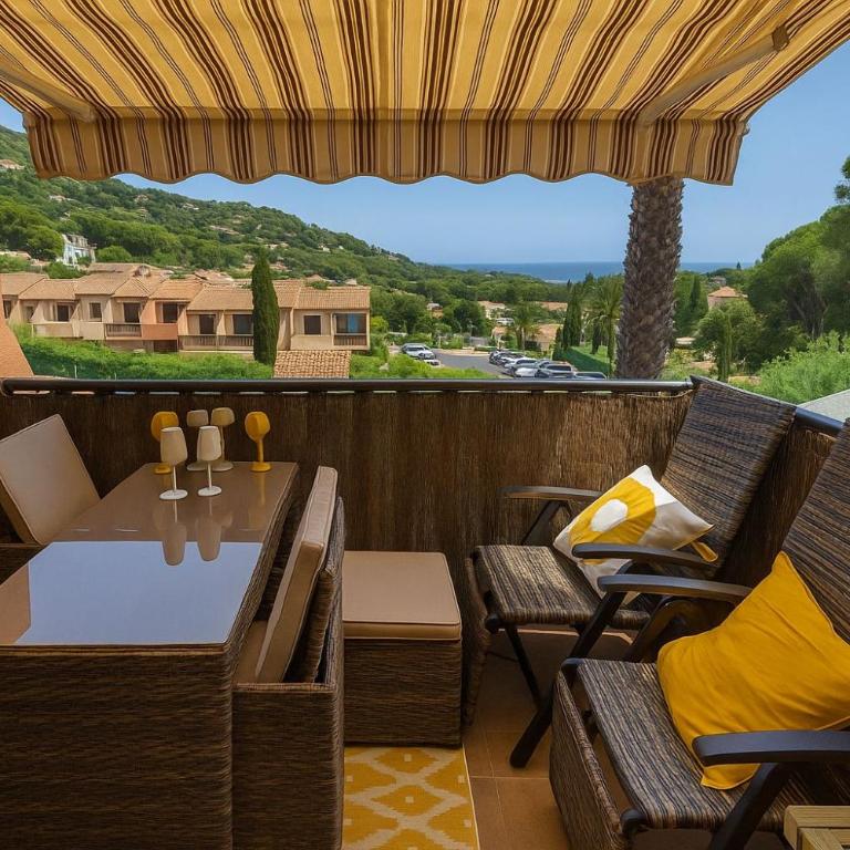 Douceur Marine - T2 avec terrasse, parking, piscine et wifi - Apartamento de 2 dormitorios con vistas al mar - 1