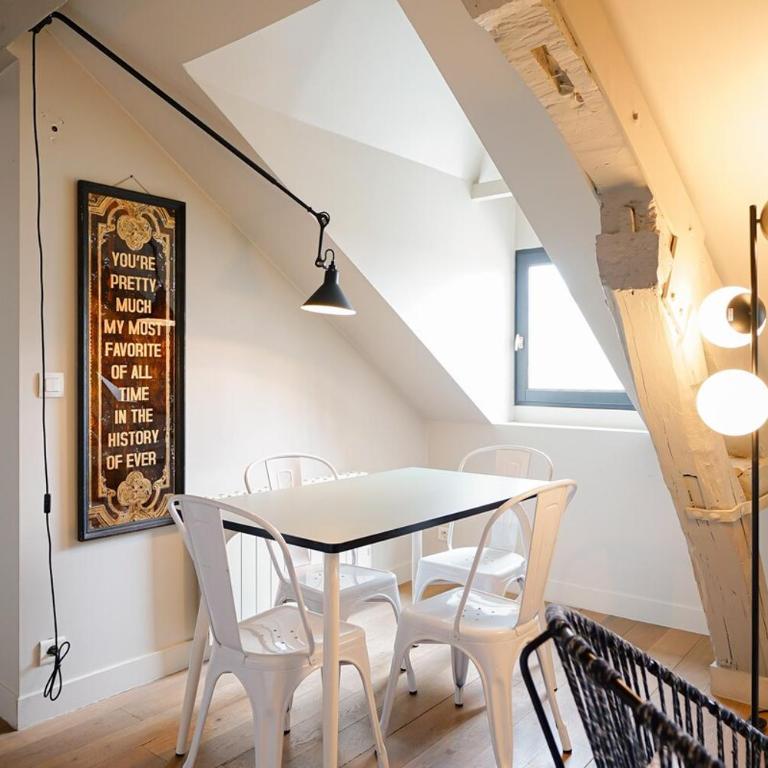 Grand appartement cœur du Marais - dernier étage - Two-Bedroom Apartment - 9