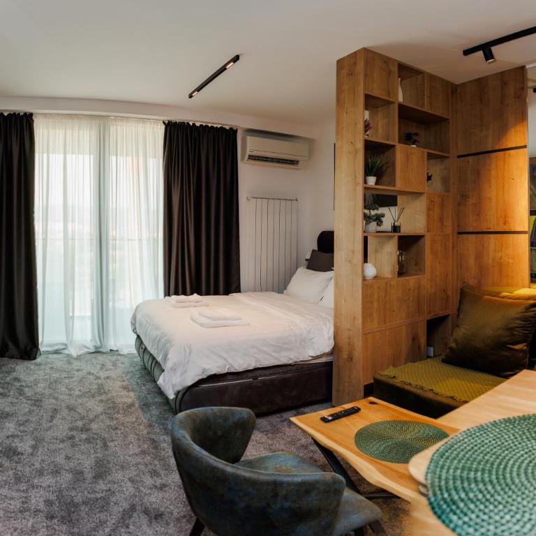 Grey Nest - Luxury Studio Apartment in Planet Residence, Niš - One-Bedroom Apartment - 6