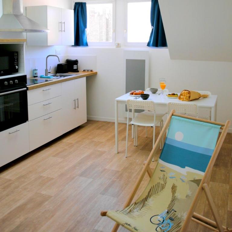 Appt du Phare, 1 ch, proche port et plage de Calais - Apartment mit Dusche - 5