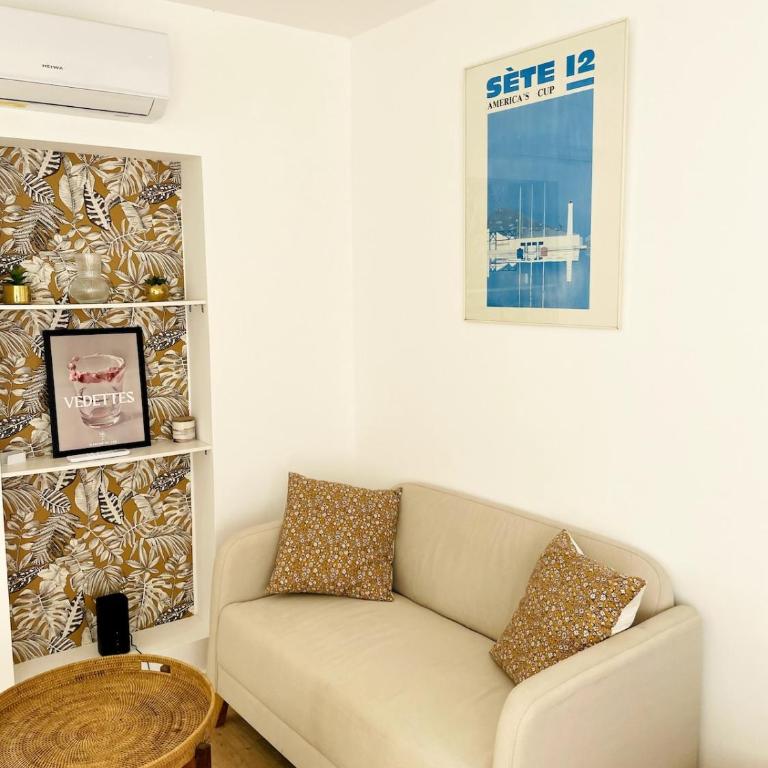 Studio climatisé, traversant avec verrière - Apartment mit 1 Schlafzimmer - 12