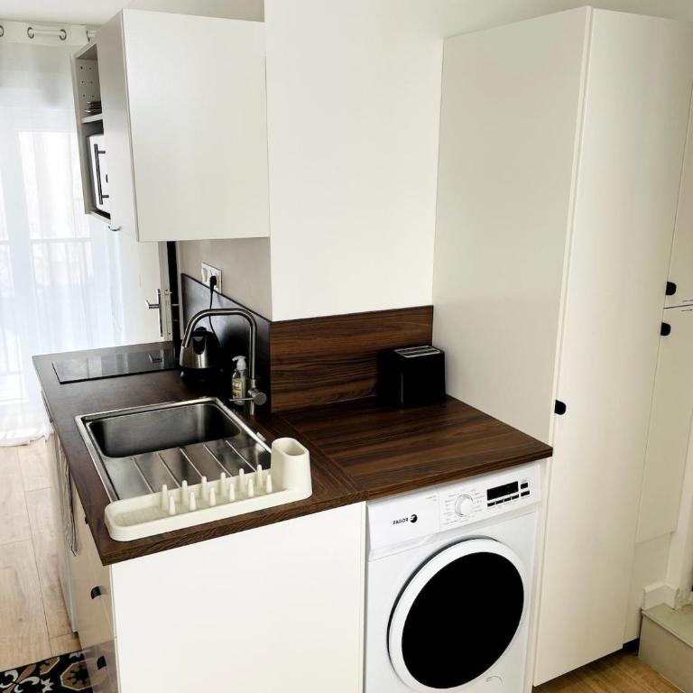 Studio climatisé, traversant avec verrière - Apartment mit 1 Schlafzimmer - 16